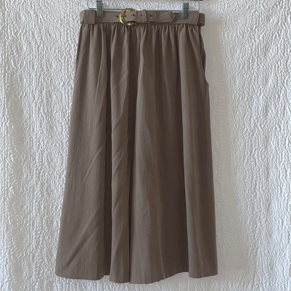Briggs New York High Rise Wide Leg Capri Pants - Picture 1 of 8